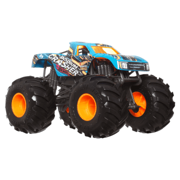 Hot Wheels Monster Trucks Vehículo de Juguete Podium Crasher Escala 1:24 - Imagem 2 de 3