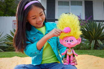 Dreamworks Trolls Band Together Rainbow Hairtunes Viva Doll With Light & Sound, Toys Inspired By the Movie - Image 2 of 6
