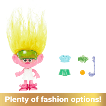 Dreamworks Trolls Band Together Hair Pops Viva Small Doll & Accessories, Toys Inspired By the Movie - Image 5 of 6