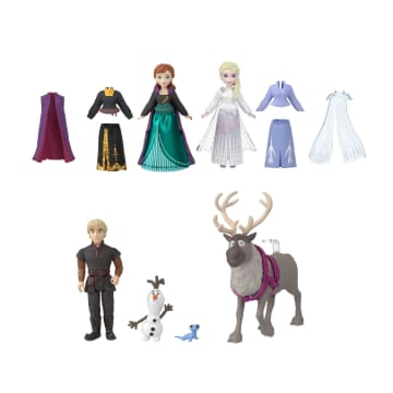 Disney Frozen Set de Juego Modas y Amigos con Anna y Elsa