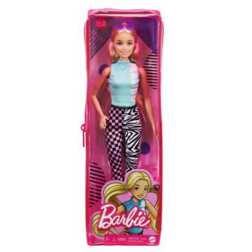 Barbie Fashionistas Doll 158, Long Blonde Pigtails Wearing Teal Sport Top
