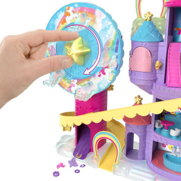 Polly Pocket Rainbow Funland theme Park Playset