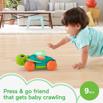 Fisher-Price Linkimals Sit-To-Crawl Sea Turtle Musical Baby Toy