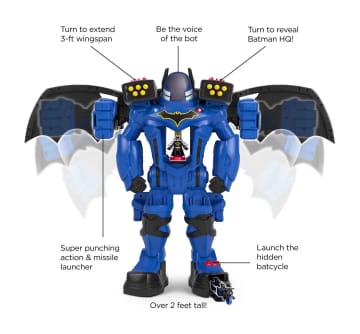 Fisher-Price Imaginext DC Super Friends Batbot Xtreme - Image 4 of 6