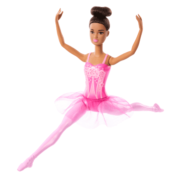 Barbie Profesiones Muñeca Bailarina de Ballet Cabello Castaño - Imagem 4 de 6