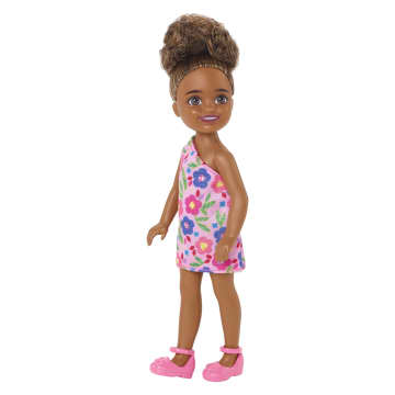 Barbie Boneca Chelsea Vestido de Flor Rosa