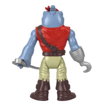 Imaginext Mundo Aventura Figura de Ação Tubarão Pirata XL 25 cm - Imagem 5 de 6