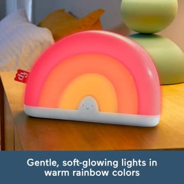 Fisher-Price Soothe & Glow Rainbow Sound Machine With Lights & Music For Newborns And Up