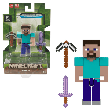 Minecraft Figurines Articulées et Acc. Échelle 8,26 Cm Collection - Imagem 1 de 6