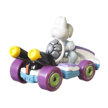 Hot Wheels Mario Kart Veículo de Brinquedo Dry Bones Standard Kart - Imagen 2 de 4