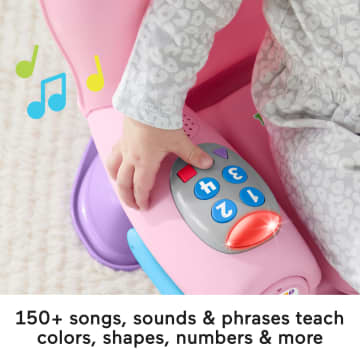 Fisher-Price Laugh & Learn Smart Stages Chair Electronic Learning Toy For Toddlers, Pink