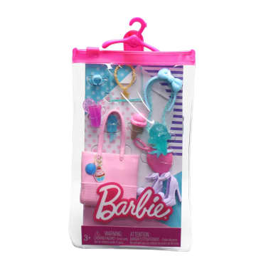 Barbie Accessories, Storytelling Pack For Barbie Dolls, Dessert theme