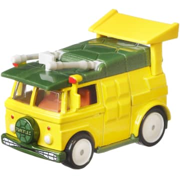Hot Wheels Collector Veículo de Brinquedo Party Wagon Tartarugas Ninjas