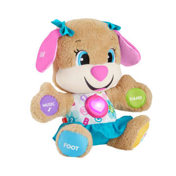 Fisher-Price Laugh & Learn Smart Stages Sis Plush Baby Learning Toy With Lights & Music - Image 1 of 5