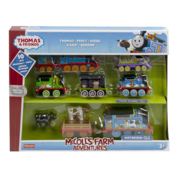 Thomas & Friendsaround the Farm Engine Pack, 6 Toy Trains