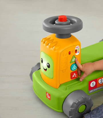 Fisher-Price Rires et Éveil Tracteur de La Ferme Au Marché 4-en-1 - Imagem 5 de 6