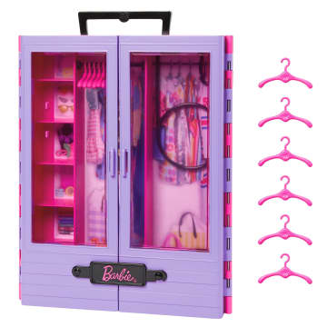 Barbie Fashionistas Ultimate Closet Accessory, 6 Hangers, 3 Years & Up
