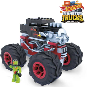 MEGA Hot Wheels Juguete de Construcción Monster Truck Bone Shaker - Image 2 of 6