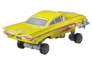 Cars de Disney y Pixar Vehículo de Juguete Ramón amarillo hidráulico