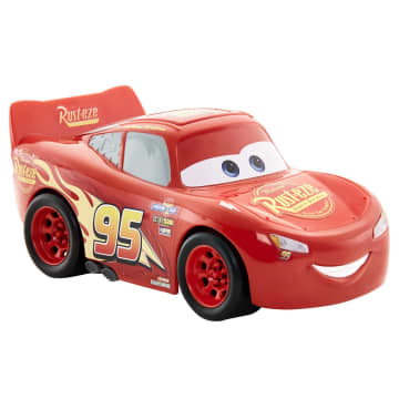 Disney And Pixar Cars Track Talkers Lightning Mcqueen Talking Toy Car, 5.5 Inch Collectible - Imagen 5 de 6