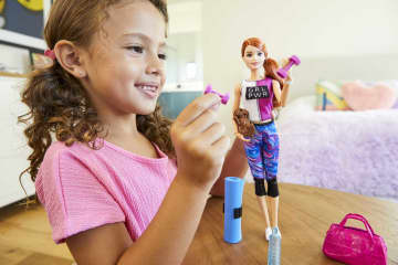 Barbie Fashion & Beauty Boneca Conjunto Bem Estar Yoga