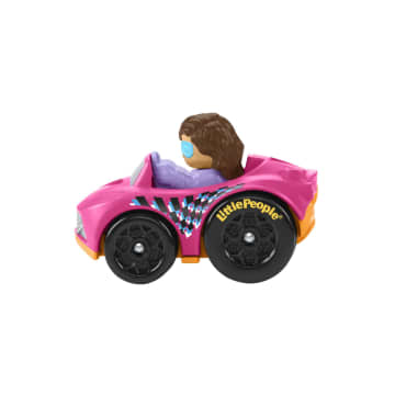 Little People Hot Wheels Juguete para Bebés Vehículo Wheelies Rosa Convertible - Image 5 of 6