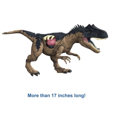 Jurassic World Extreme Damage Roarin’ Allosaurus Dinosaur Toy For 4 Year Olds & Up