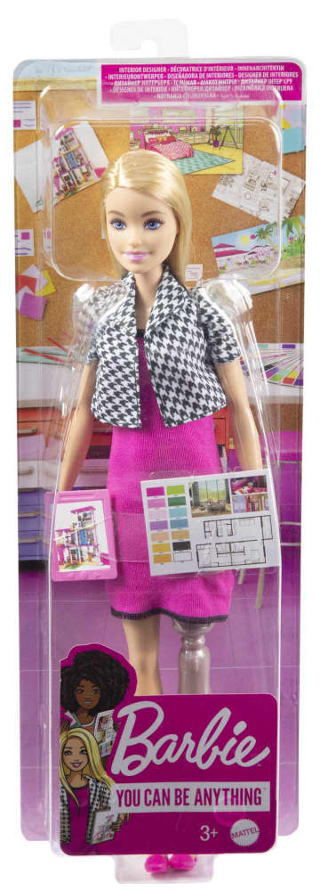 Barbie Profissões Boneca Desenhista de Interiores