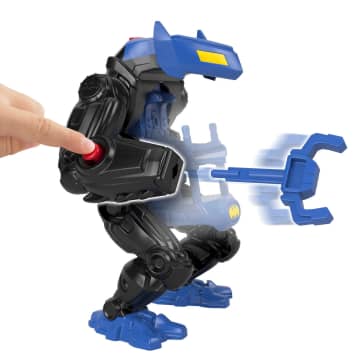 Imaginext DC Super Friends Veículo de Brinquedo Robô de Batalha Batman - Imagem 3 de 6