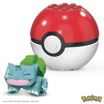 MEGA Pokémon Jogo de Construção Pokébola Bulbasaur 25 Aniversário