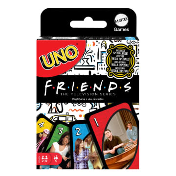 UNO Friends Card Game For Family, Adult & Party Nights, Collectible Inspired By Tv Series - Image 1 of 6