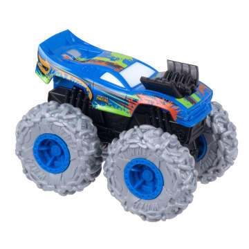 Hot Wheels Monster Trucks Twisted Tredz Rodger Dodger Vehicle - Image 5 of 5