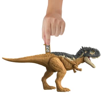 Jurassic World Dinossauro de Brinquedo Skorpiovenator Ruge e Ataca