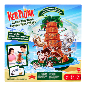 Kerplunk Rockin’ Tree Party Game For Kids, Family & Game Nights