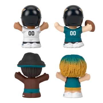 Little People Collector Jacksonville Jaguars Special Edition Set For Adults & NFL Fans, 4 Figures - Image 5 of 6