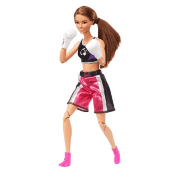 Barbie Profissões Boneca Boxeadora