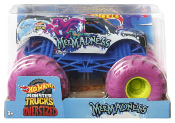 Hot Wheels Monster Trucks Veículo de Brinquedo Town Hauler Escala 1:24 - Image 4 of 4