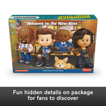 Little People Collector Brooklyn Nine-Nine Special Edition Figure Set, 4 Characters - Image 6 of 6