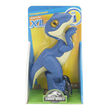 Imaginext Jurassic World Raptor XL Dinosaur Action Figure