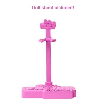 Barbie Extra Minis Doll #1 (5.5 in) in Fashion & Accessories, With Doll Stand