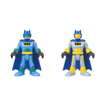 Imaginext DC Super Friends Figura de Acción Color Changers Batman™ & Harley Quinn™ - Imagen 4 de 6