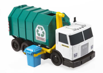 Matchbox Garbage Large-Scale Recycling Truck, 15"