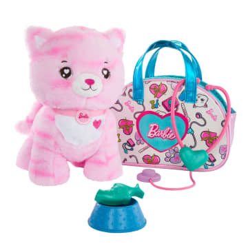 Barbie Stuffed Animals, Kitten With themed Purse And 6 Accessories, Doctor Pet Adventure - Image 4 of 6