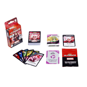 UNO Ultimate Marvel Add-On 3-Pack Set With 3 Collectible Character Decks & Cards