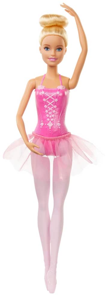 Barbie Profissões Boneca Bailarina Vestido Rosa - Imagem 1 de 6