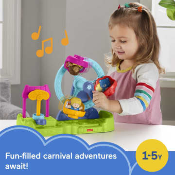 Fisher-Price Little People Carnival Playset With Ferris Wheel & Figures For Toddlers