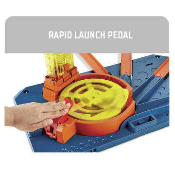 Hot Wheels Track Builder Unlimited Rapid Launch Builder Box, For Kids 6 Years & Up