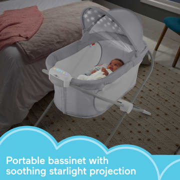 Fisher-Price Soothing View Projection Bassinet - Rainbow Showers