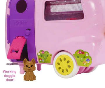 Barbie Club Chelsea Camper Playset With Doll & 10+ Themed Accessories