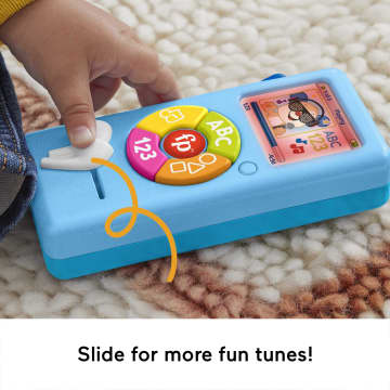 Fisher-Price Laugh & Learn Puppy's Music Player Infant Learning Toy, Blue - Imagen 4 de 6